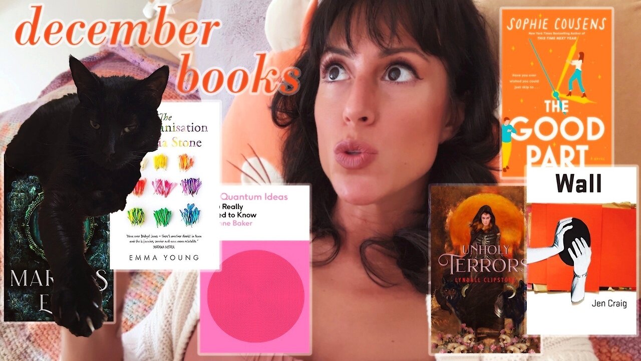 december reading VLOG | diaries, time travel & some DNFs