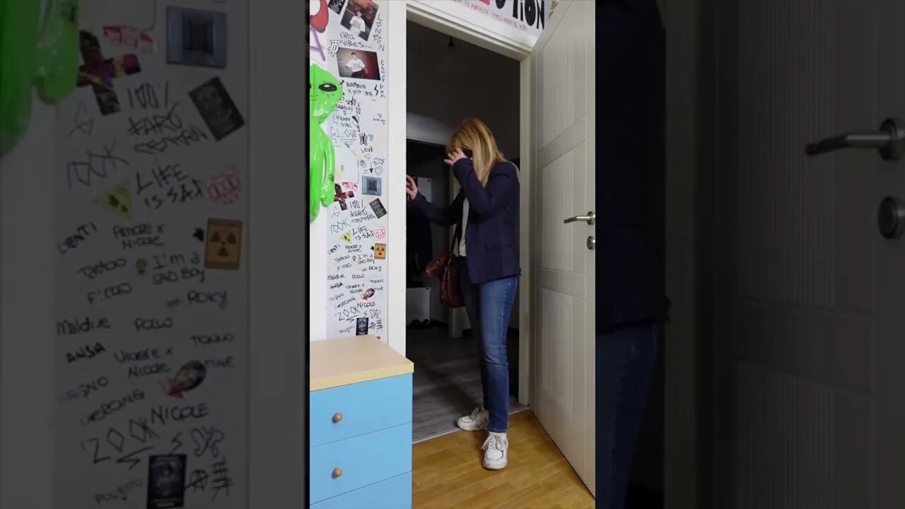 SCHERZO EPICO 😂 A MIA MAMMA #shorts