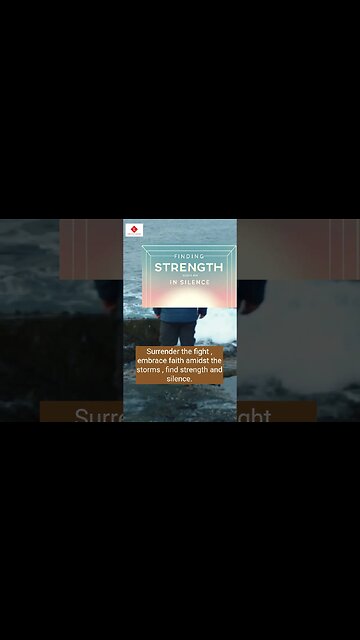 Finding Strength in Silence: Embrace Faith with Exodus 14:14 | Inspirational Short #shorts