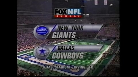 1996-09-08 New York Giants vs Dallas Cowboys