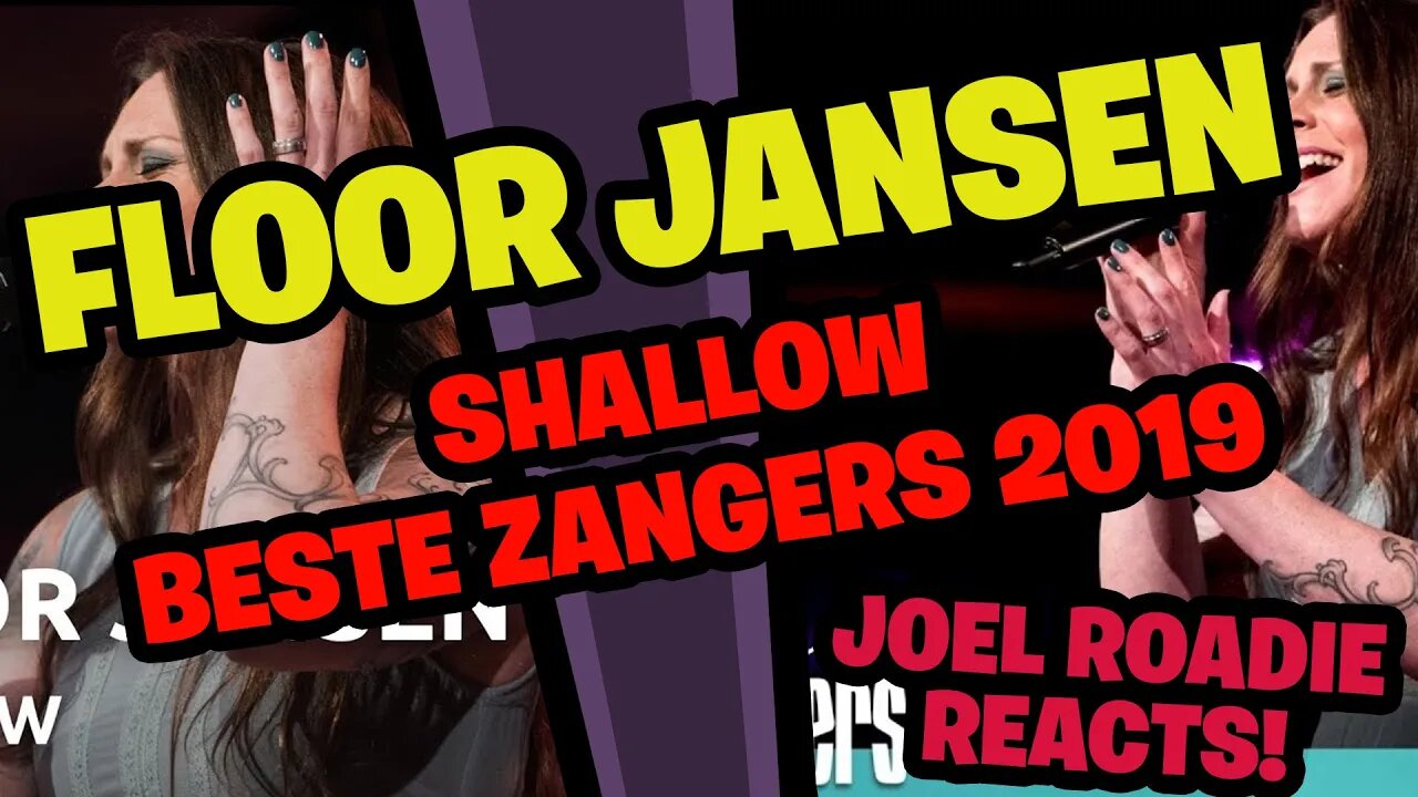 Floor Jansen - Shallow | Beste Zangers 2019 - Roadie Reacts