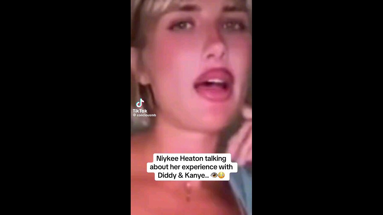 TRIGGER WARNING NIYKEE HEATON TALKING ABOUT HER EXPERIENCE WITH DIDDY AND KANYE DIDDY PARTY SURVIVOR