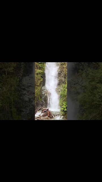 The pure power of a waterfall #waterfall #vancityadventure #vancity #shortvideo