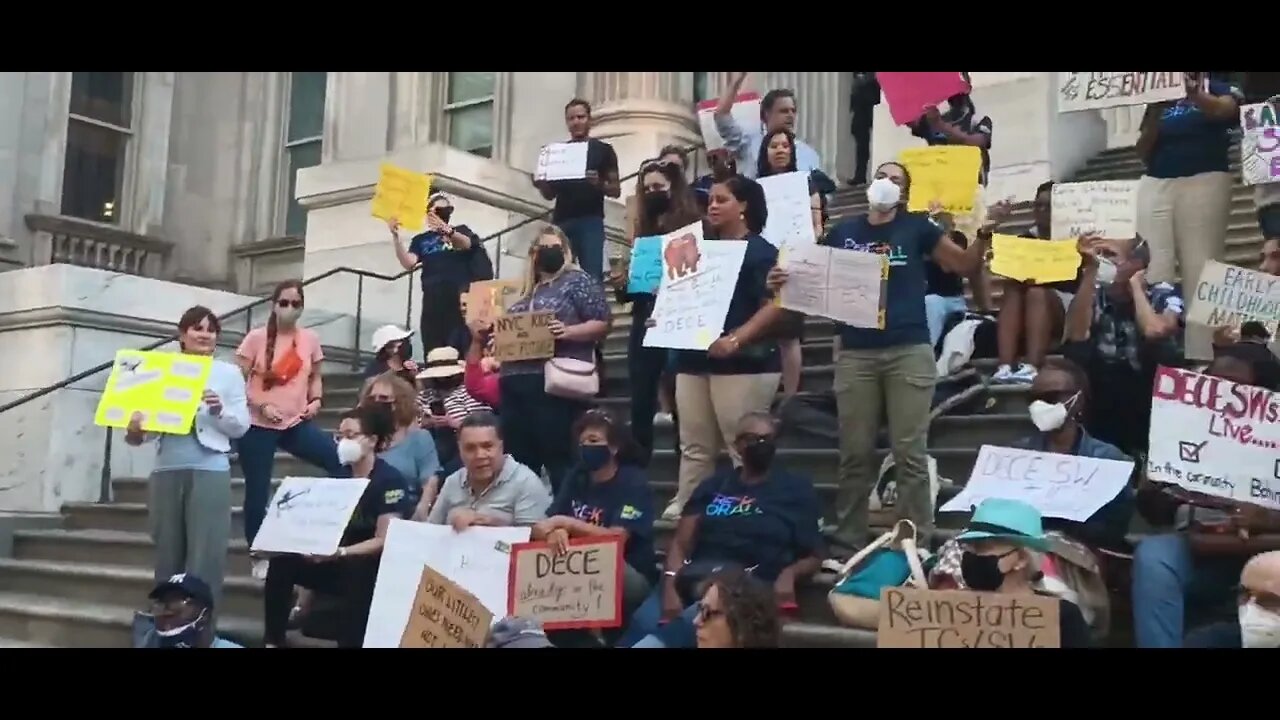 The Rally To Protect Early Childhood Programs