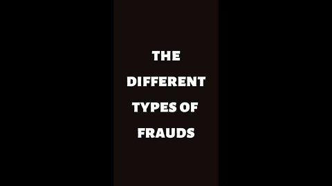 There's More Than One Financial Fraud #shorts