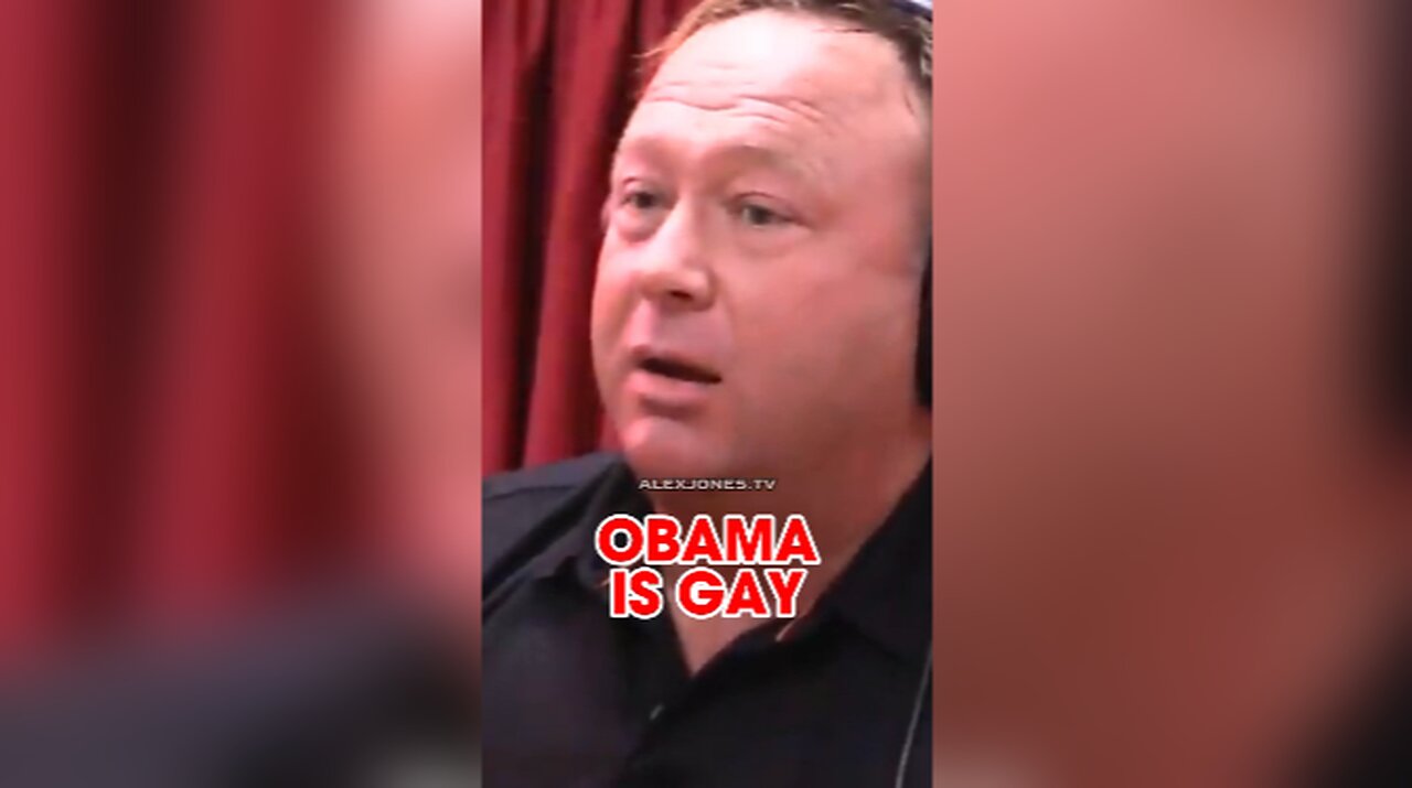 Alex Jones: WikiLeaks Email Proves Obama is Gay - Joe Rogan Experience 911