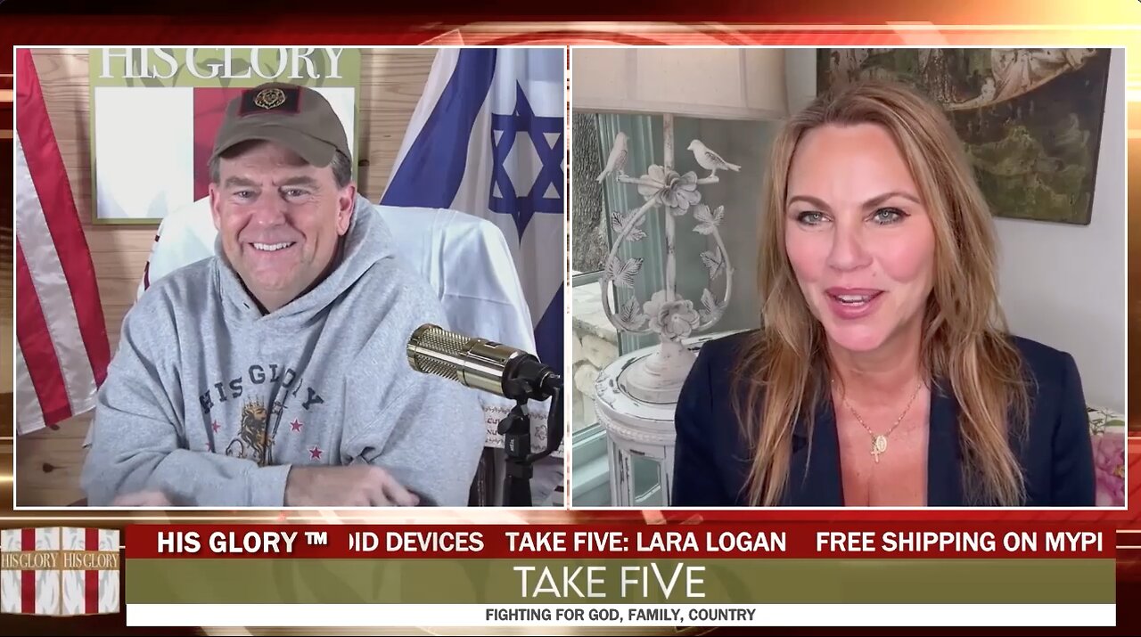 Lara Logan | Host 'The Rest of the Story' joins His Glory: Take Five