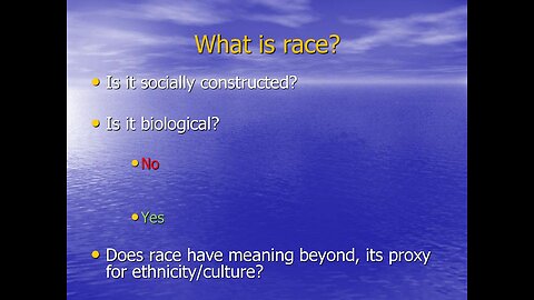 Is Racism a planned Agenda to Divide us.?? 1 Race.?? The Human Race.! 2024.