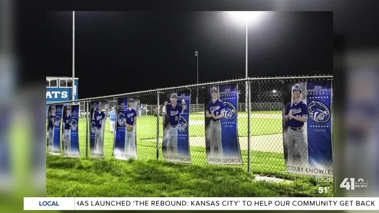 Harrisonville Wildcat baseball sends seniors off with one final pitch