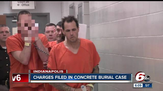 Man charged with murder, abuse of a corpse in connection with body found buried in concrete