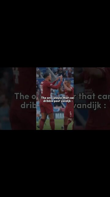 The only player that can dribble past van dijk #ishowspeed