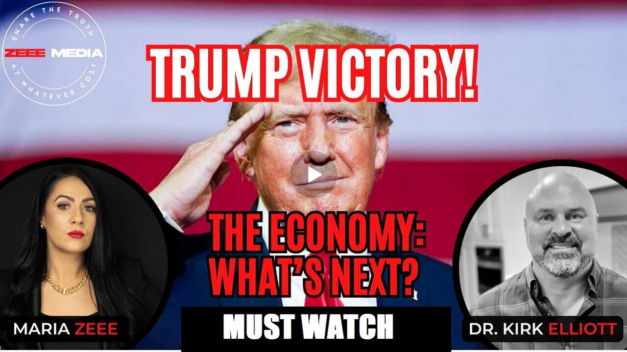 TRUMP VICTORY! The Economy: What's Next? - Dr. Kirk Elliott