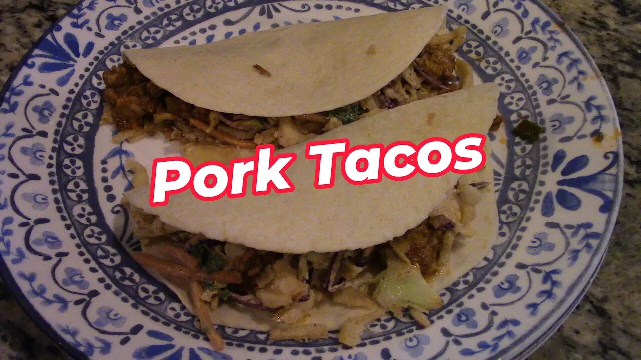 EveryPlate Quick And Easy Cumin Pork Tacos 🌮