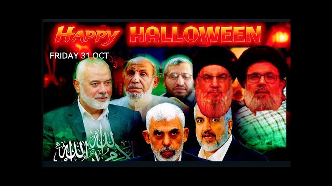 Hamas & Hizb Allah celebrating the real Halloween | Malay Subs |