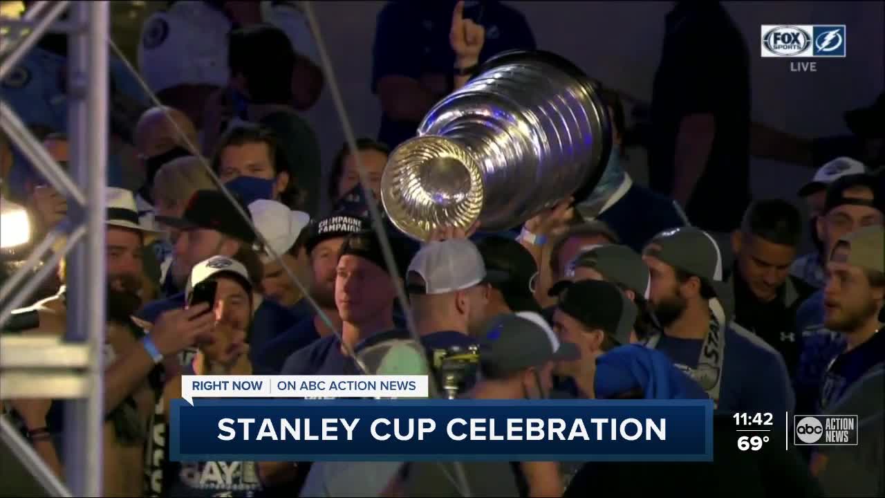 Tampa Bay celebrates Lightning's Stanley Cup run