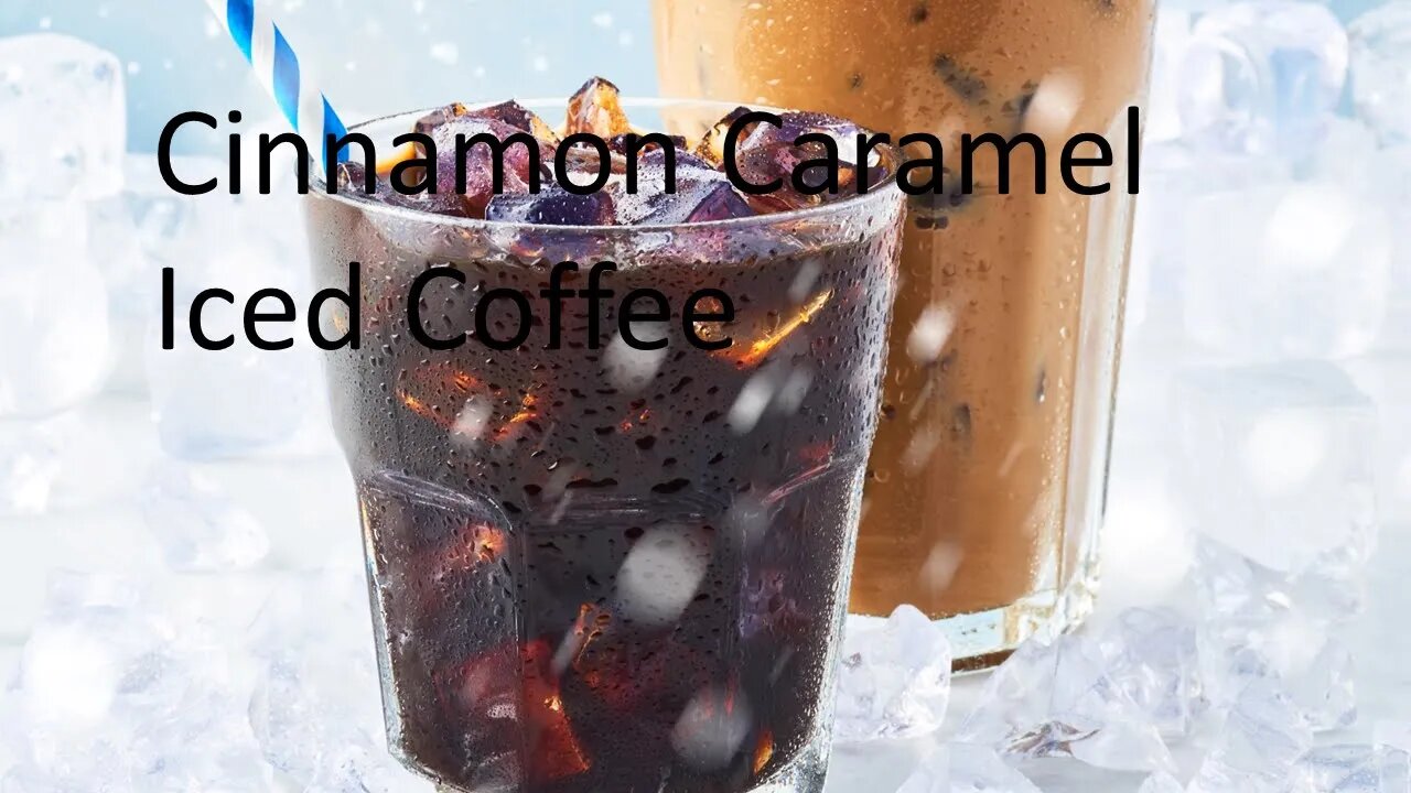 Cool Down With This Delicious Cinnamon Caramel Iced Coffee Recipe #shorts #coffee #caramel #iced