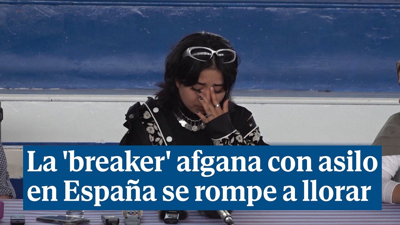 La 'breaker' afgana con asilo en España se rompe: "'Los Juegos del Hambre' me recuerda a Afganistán"