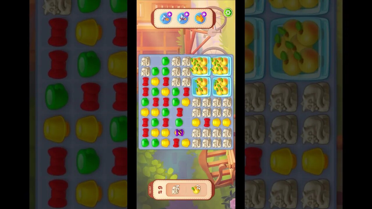 Shorts Playrix Homescapes Gameplay Walkthrough Level 12397-040