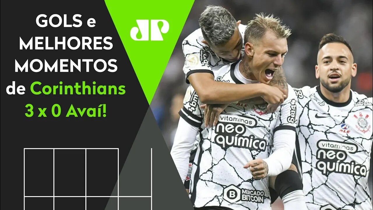 ROGER GUEDES DESTRUIU E FEZ 3 GOLS! CORINTHIANS 3 X 0 AVAÍ | MELHORES MOMENTOS | BRASILEIRÃO 2022