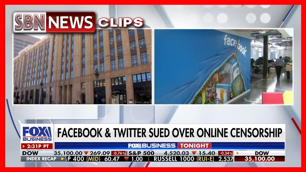 Biden, Facebook and Twitter Sued Over Online Censorship - 3517