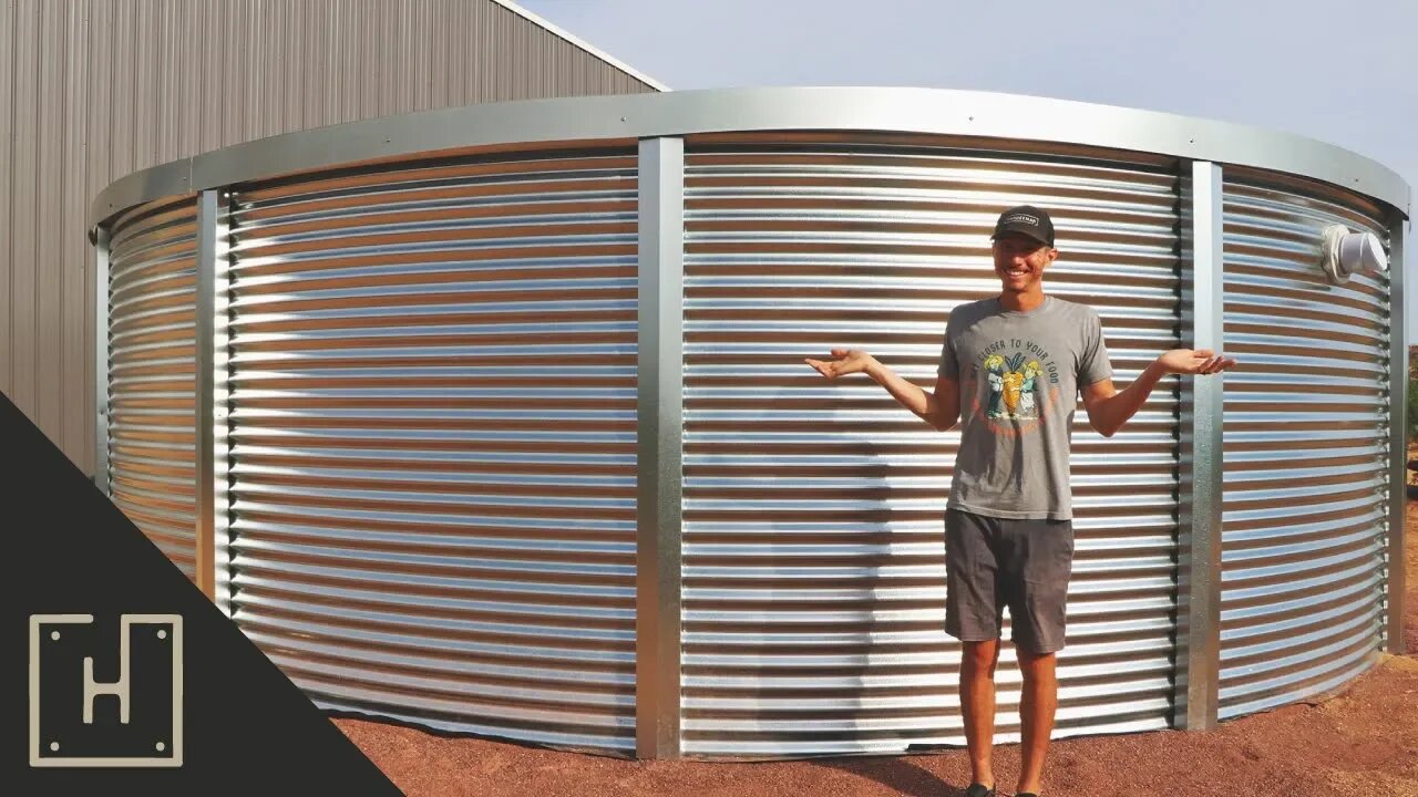 LIVING ON RAINWATER IN THE DESERT... CAN IT BE DONE? Rainwater Harvesting Update