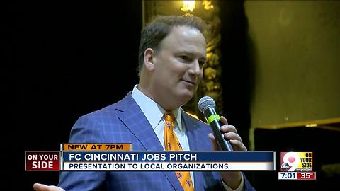 FC Cincinnati makes jobs pitch to local orgs