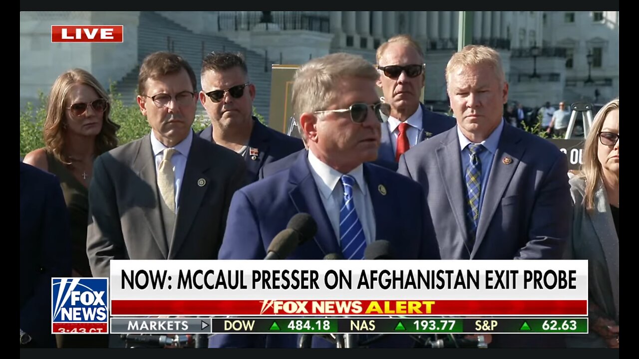 House GOP holds press conference after release of report into Afghanistan withdrawal