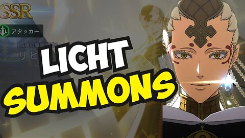 GIGACHAD LICHT SUMMONS | Black Clover Mobile JP