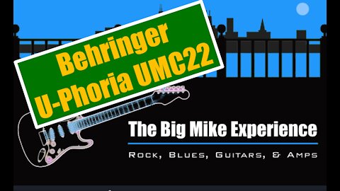 Behringer U-Phoria UMC22 Audio Interface