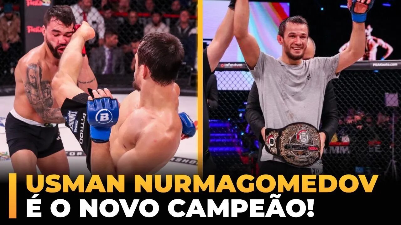 USMAN NURMAGOMEDOV DERROTA PATRICKY PITBULL NO BELLATOR 288!