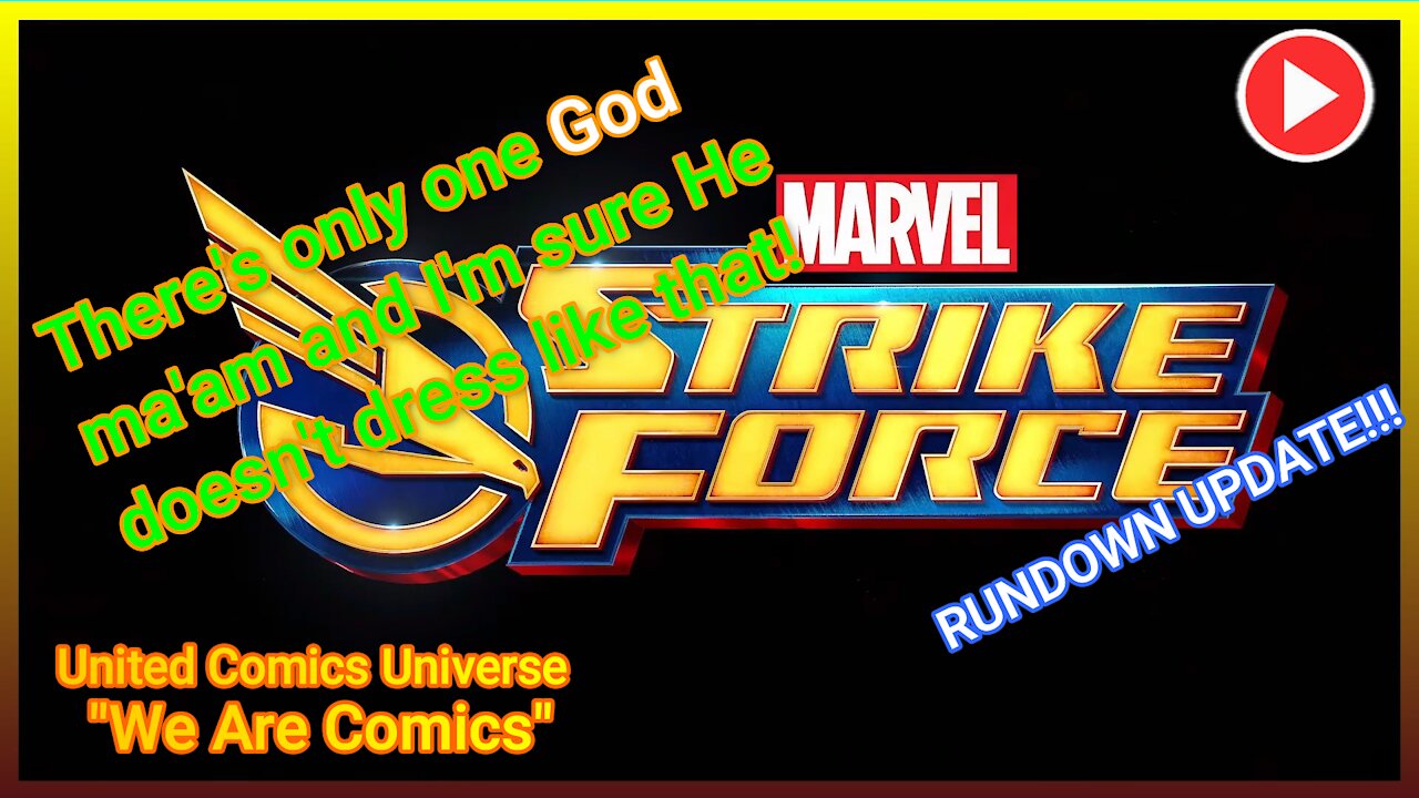 MARVEL STRIKE FORCE NEWS: Blog Release Aug 3 2021 Ft. JoninSho "We Be Comics"