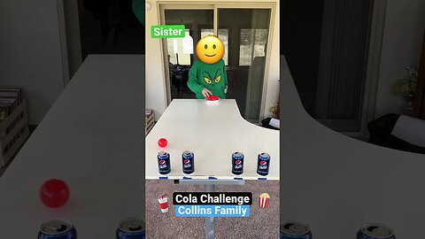 Cola Challenge 🏆 Family Game Time 🍿 #familychallenge