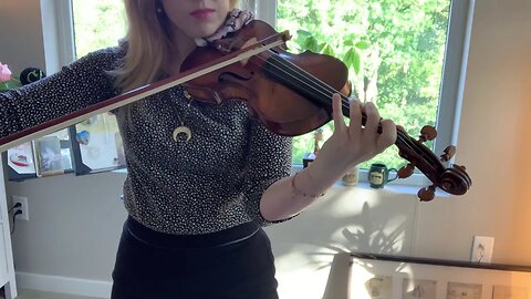 B Melodic Minor Scale Violin Tutorial