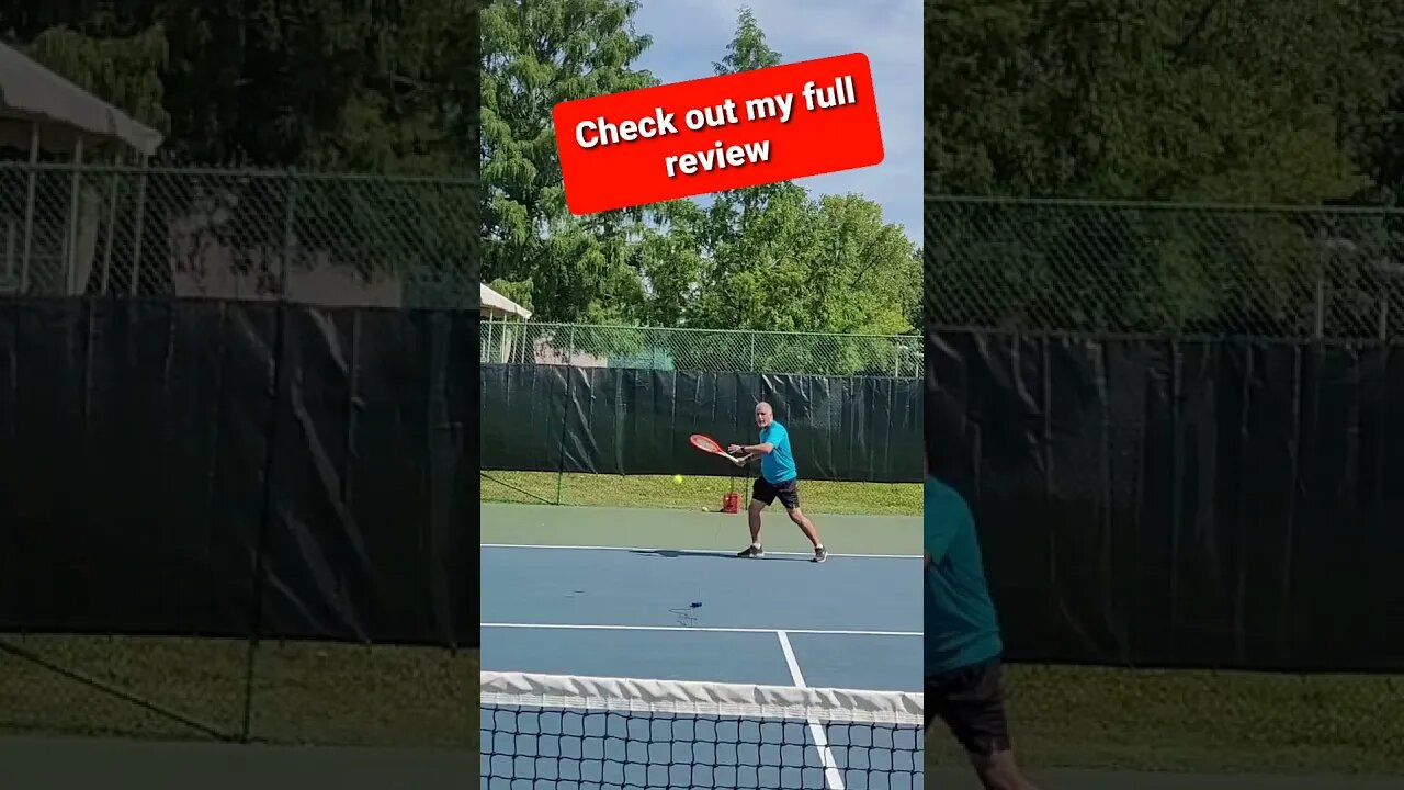 tennis trainer demo in action