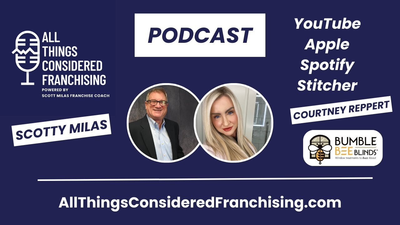 Scotty Milas' All Things Considered Franchising Podcast with Courtney Reppert