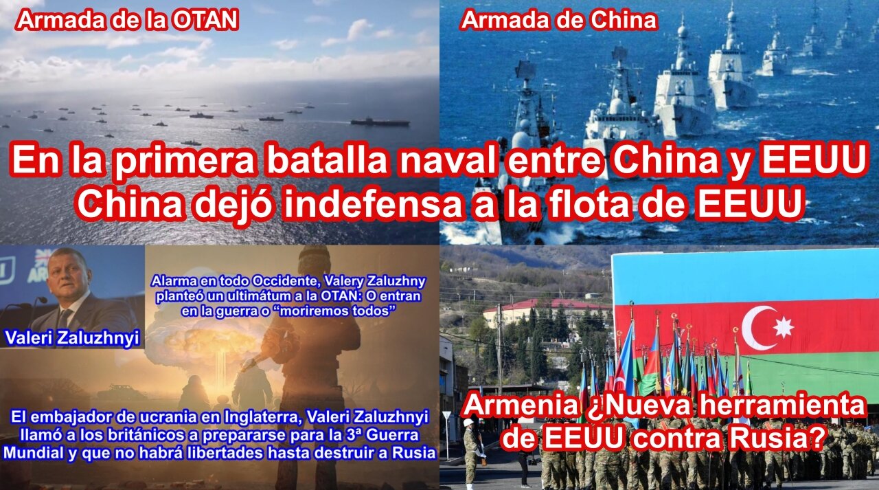 China derrota a EEUU en la primera batalla naval entre ambos, ¿Hay dudas como terminará esta guerra?