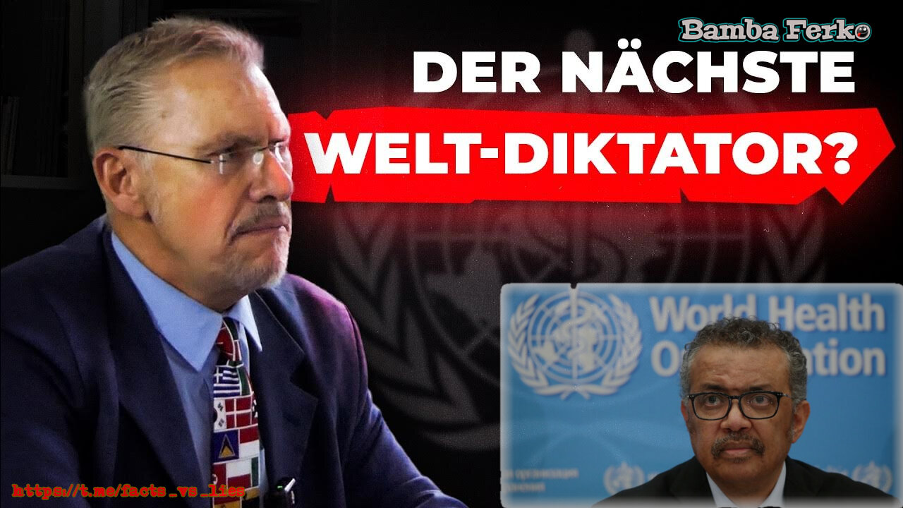 Tedros! Wird dieser Mann der neue Welt-Diktator? Prof. Dr. Haditsch spricht Klartext!