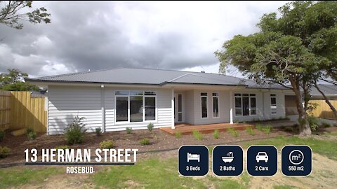 Real Estate Video Advertising 13 Herman Street, Rosebud VIC