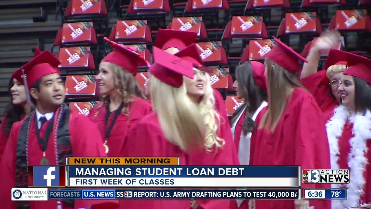 Managing student loan debt