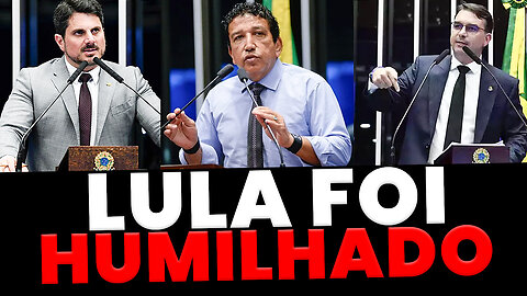 LULAÉ HUMILHADO NO SENADO FEDERAL