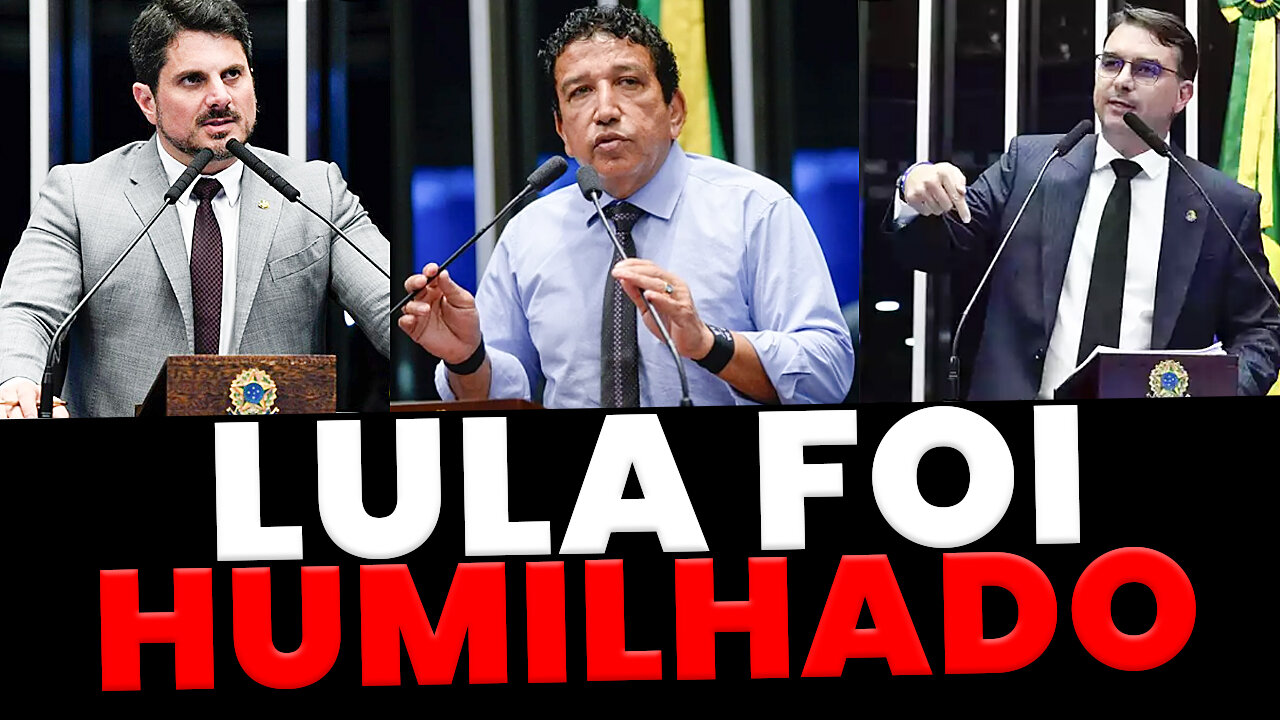 LULAÉ HUMILHADO NO SENADO FEDERAL