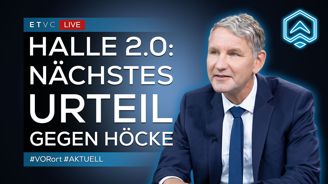 🟥 LIVE | HALLE 2.0: Wird HÖCKE heute ERNEUT VERURTEILT? | #VORort #Aktuell