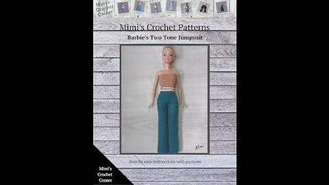 Barbie Two-Tone Jumpsuit