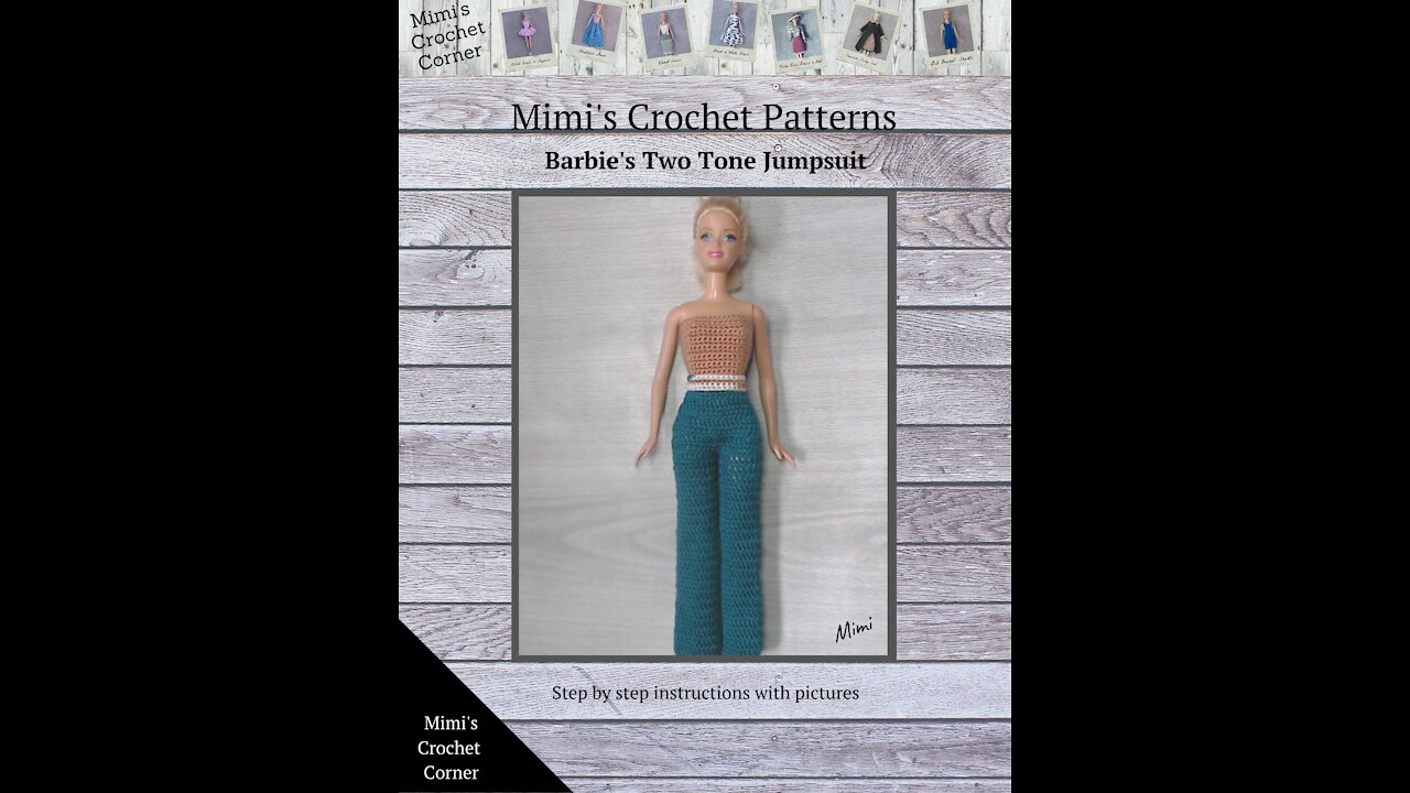 Barbie Two-Tone Jumpsuit