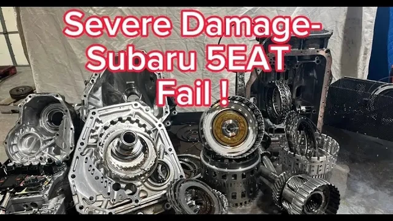 Transmission Carnage! 450HP Subaru 5EAT