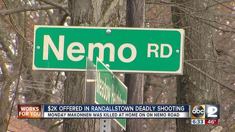 Baltimore County Police investigating the fatal shooting of a man in Randallstown