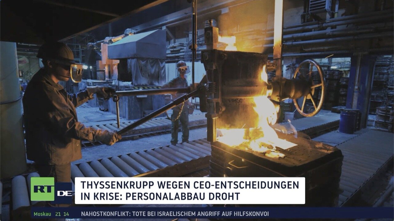 ThyssenKrupp wegen CEO-Entscheidungen in Krise: Personalabbau droht