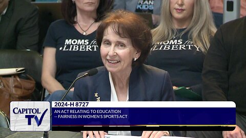 RI Rep. Patricia Morgan Introduces H7727 - Fairness In Women's Sports (Categorizes women by their biological identity at birth and not self identity)