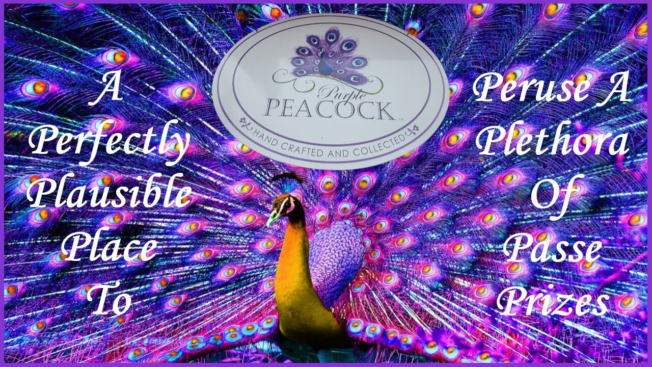 Antiquing In NH: The Purple Peacock