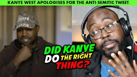 YE, Kanye West APOLOGISES for the Anti-Semitic Tweet on the Pierce Morgan Show.